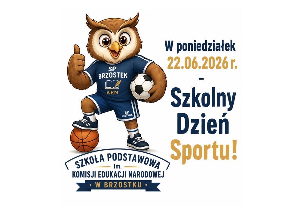 Zapraszamy na Szkolny Dzień Sportu