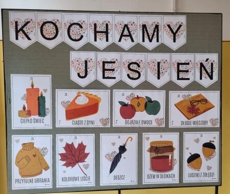 Przedszkolaki witają Panią Jesień