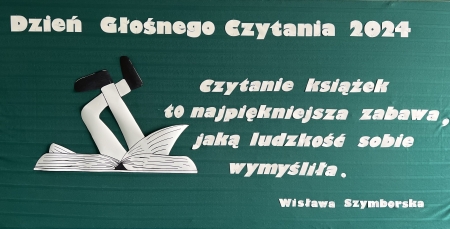 Szkolne obchody Ogólnopolskiego Dnia Głośnego Czytania