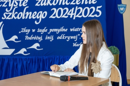 Zakończenie klas ósmych.