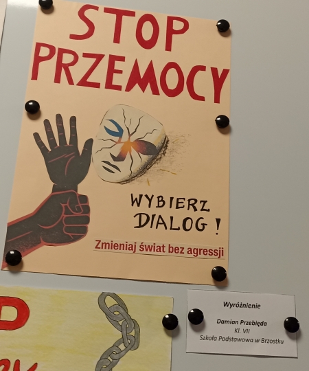 GMINNY KONKURS PLASTYCZNY „STOP PRZEMOCY”