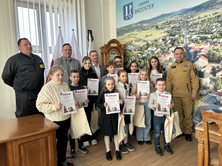 Podsumowanie gminnego konkursu plastycznego OSP