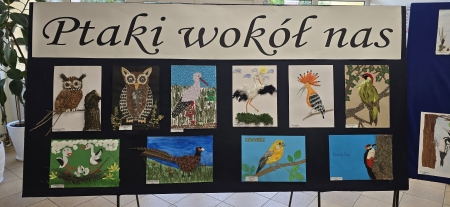 „Ptaki wokół nas” – młodzi artyści zachwycili kreatywnością