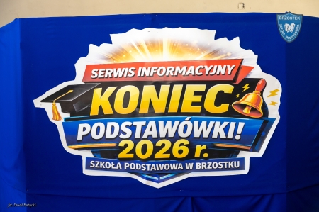 Uroczyste zakończenie szkoły klas ósmych