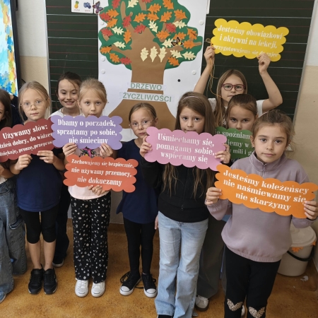 Drzewo Życzliwości - wspólnie przeciwko przemocy rówieśniczej
